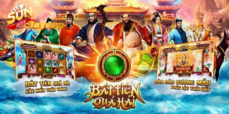 Game nổ hũ Bát tiên quá hải lấy cảm hứng từ tám vị tiên